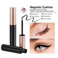 1/2Pcs Self-adhesive Liquid Eyeliner Black Magnetic Eyeliner Glue False Eyelash Extension Magic Eye Makeup No Blooming Cosmetics 1
