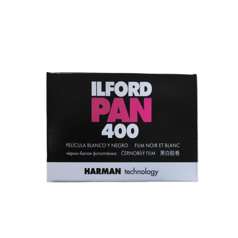 1/3롤 ILFORD 팬 400 135 35mm 네거티브 필름 흑백 필름 36 노출/롤(납기일: 2027)