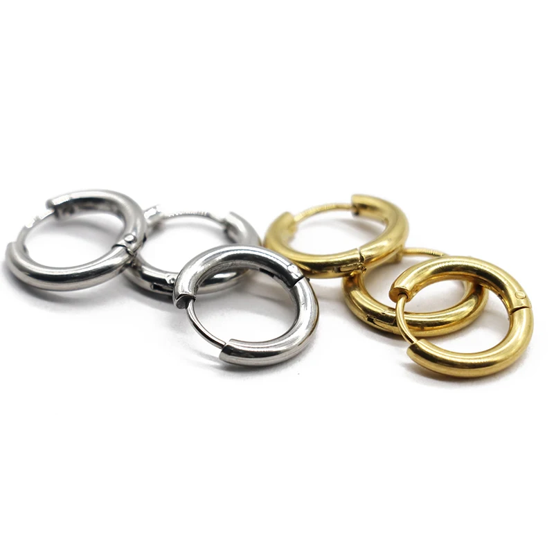 Рисунок 4 - 8/10/12/14 мм круглые серьги-кольца