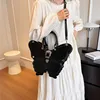 2023 New Butterfly Shape Women Satchel Bags Personalized Leather Retro Designer Backpacks Gothic Embroidery Girls Messenger Bags 5