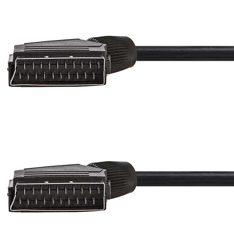 Scart to Sart ̺ EU Scart ̺ TV DVD STB 21  Scart Male to Male 0.7m RGB Scart ̺, Scart  Scart ڵ 1.5M
