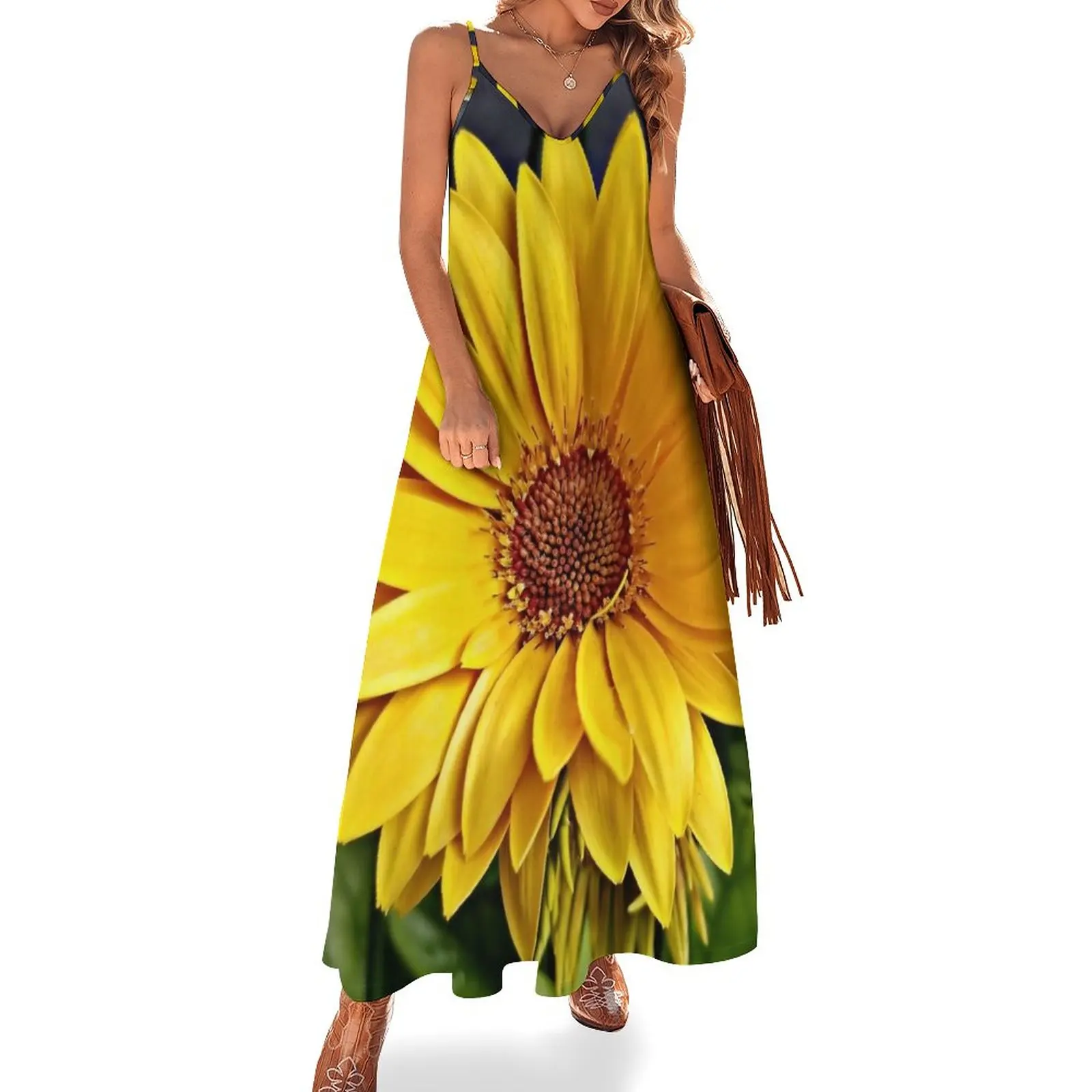 

Looking into the Sun Sleeveless Dress women's elegant loose dresses summer dress women 2024