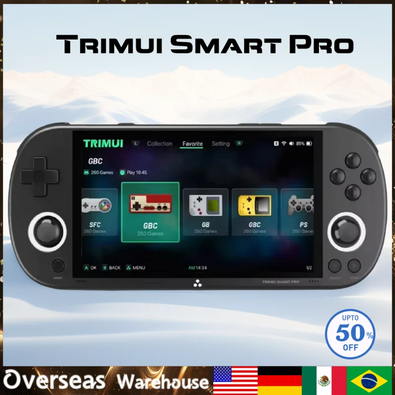 Trimui スマート プロ ハンドヘルド ゲーム コンソール