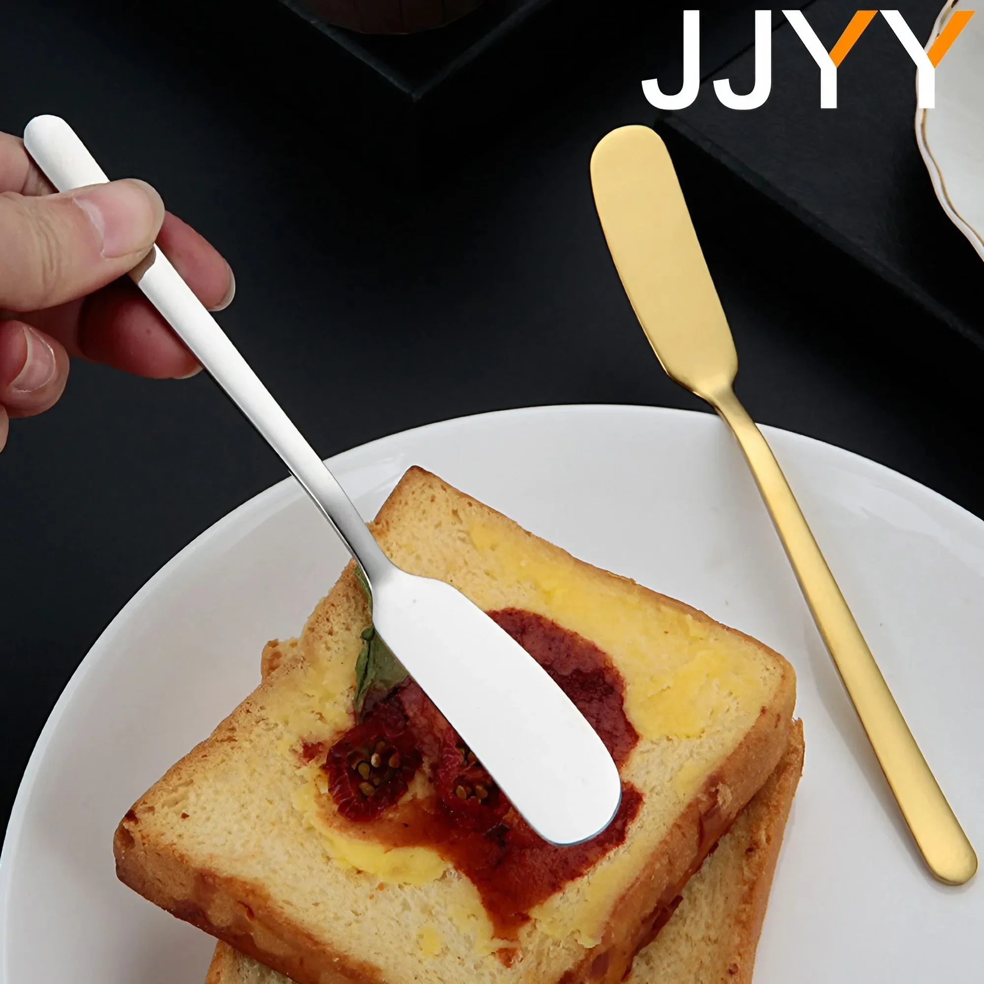 Butter Knife Cheese Cutter Hole Stainless Steel Cheese Dessert Knife Cream Wipe Cream Bread Jam Tools Kitchen Gadget Knives