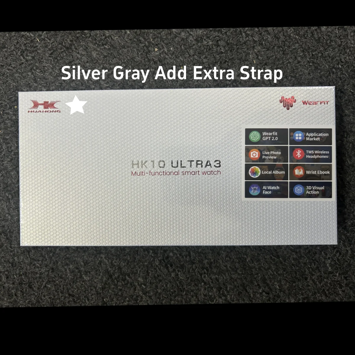 Silver body Gray