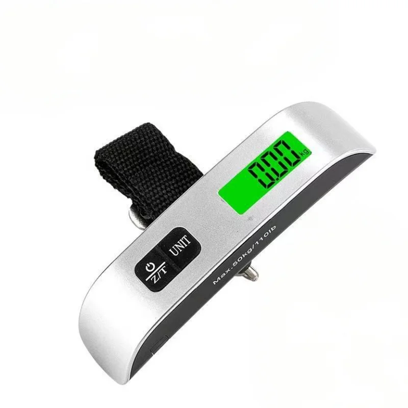 Compact Digital Luggage Scale with LCD Display, 50kg Capacity