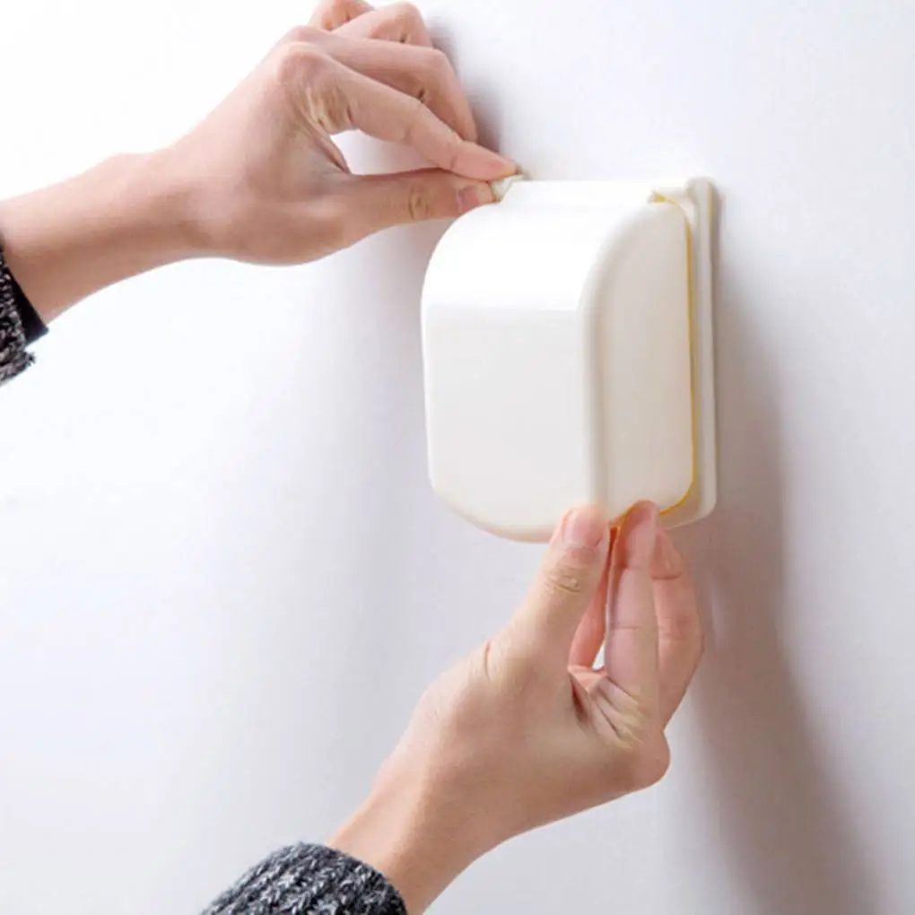 

Practical Plastic Baby Anti-electrical Socket Cover Waterproof Dustproof Switch Protection Box