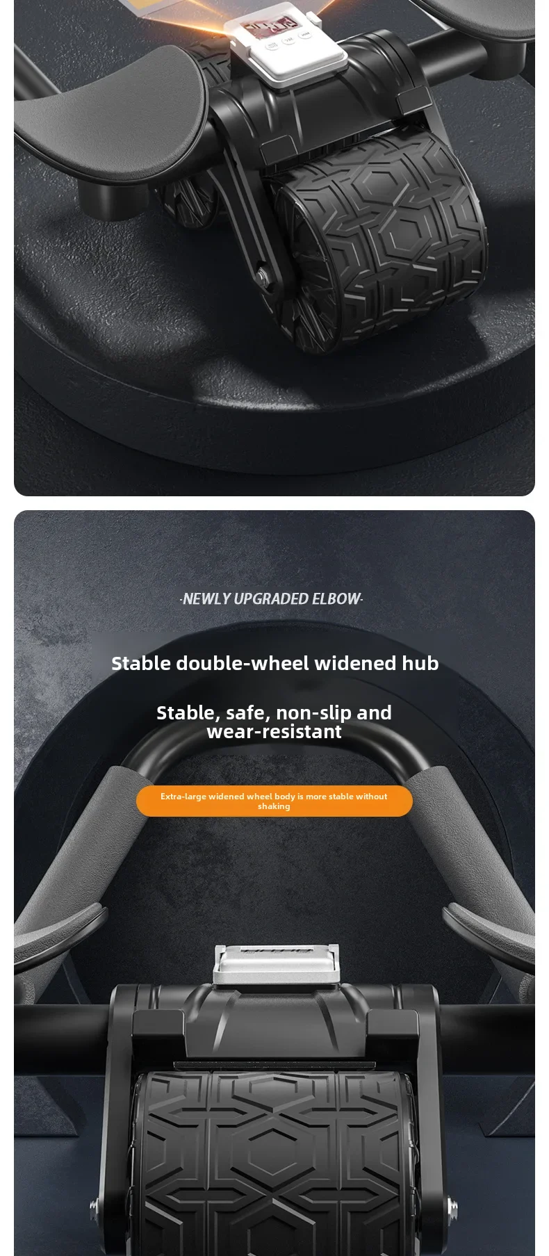 Automatic Ab Roller Wheel Dual Use