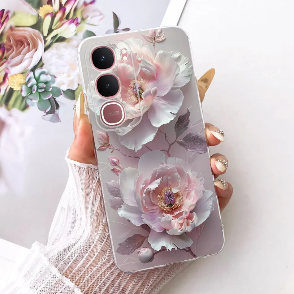 Elegant Flower Butterfly Soft Silicone Phone Case - Premium Back Cover