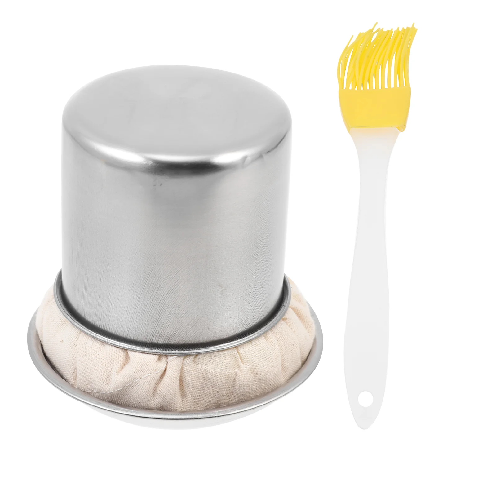 

Pancake Spreading Tool Pancake Pan Oil Applicator with Oil Brush and Tray