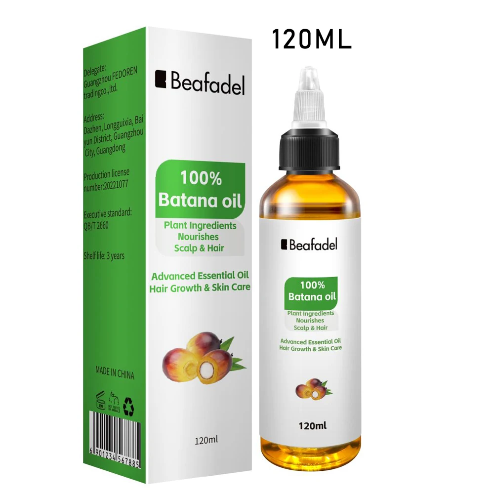 Batana Oil Hair Growth for Men Women Fast Growing Products Essential Oils Ginger Anti Hair Loss Scalp Treatment Care 120ml