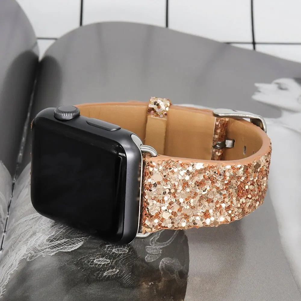 Leather Strap for Apple Watch Band Ultra 49mm 38mm 40mm