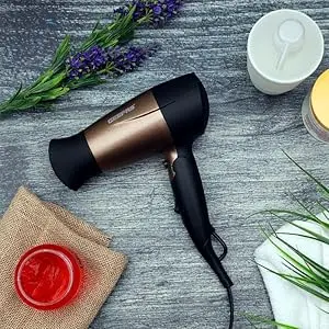 Geepas 1600 Watt Foldable Hair Dryer - Gh8642, Gold