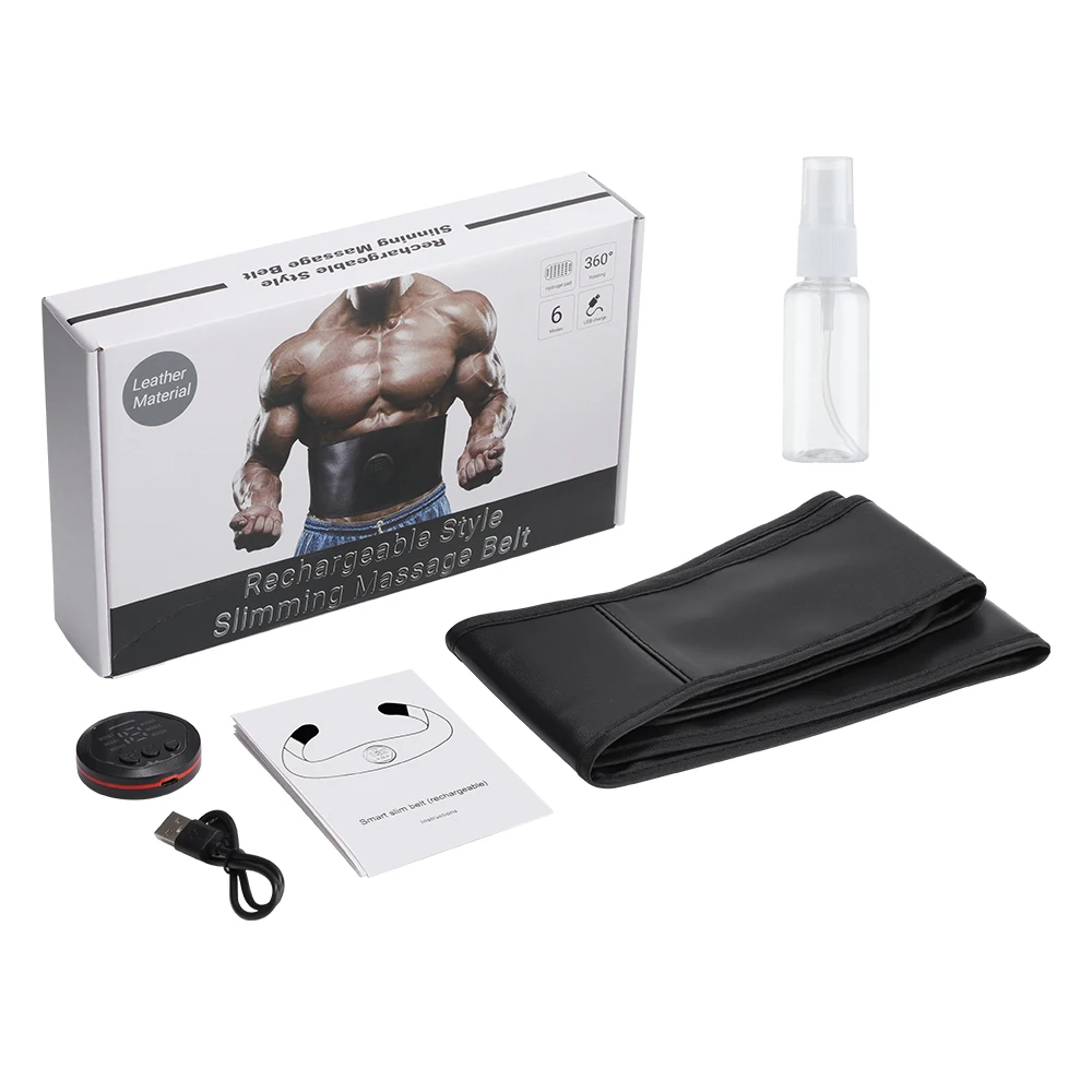 110cm Abdominal Massager Waist Belt Fitness Equipment Muscle Toner Abdominal Mus