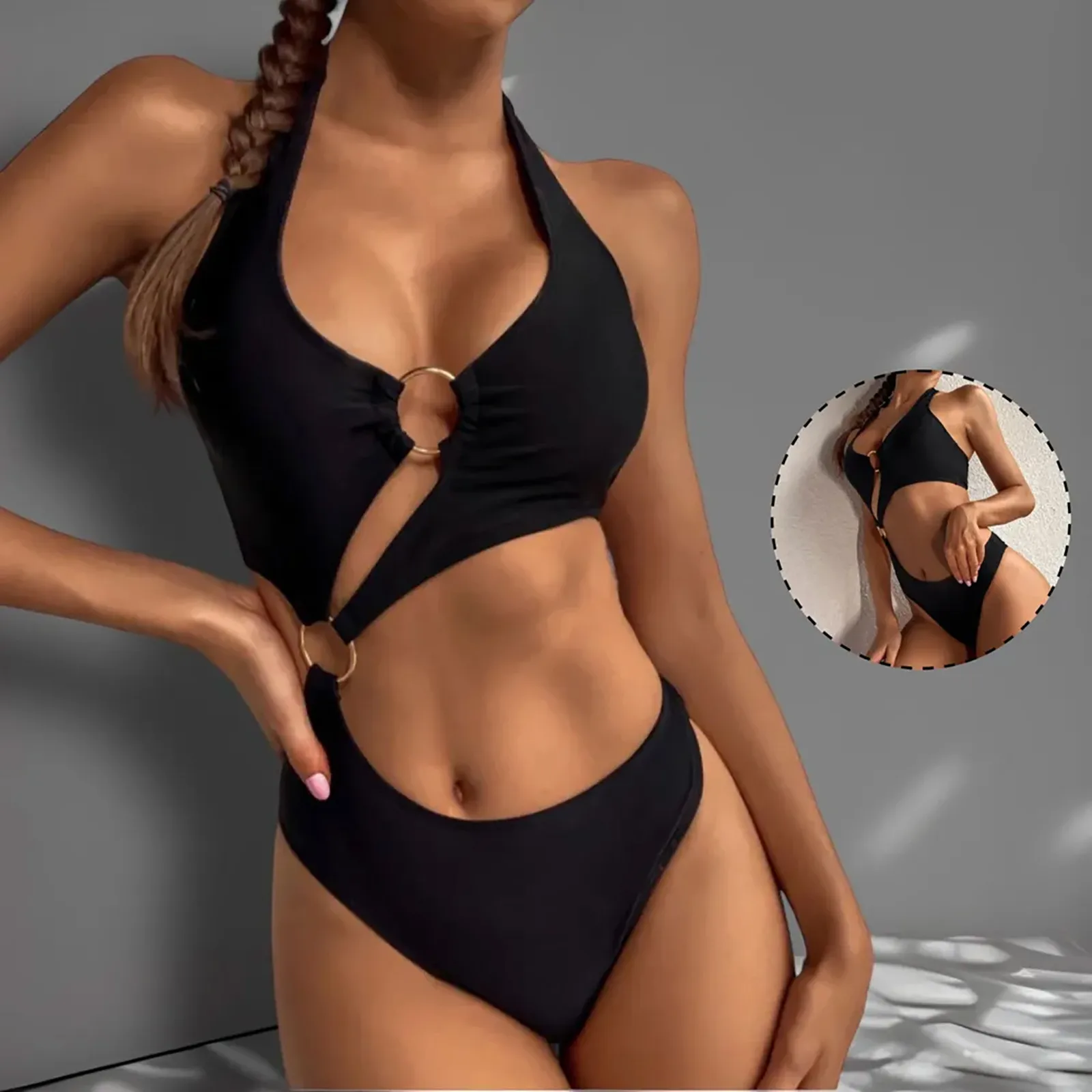 

Bikini 2023woman Push Up Summer Wire Free Bikini 2023 Women With Pad Low Waist Bikini 2023 Woman Купальник Женский Слитный