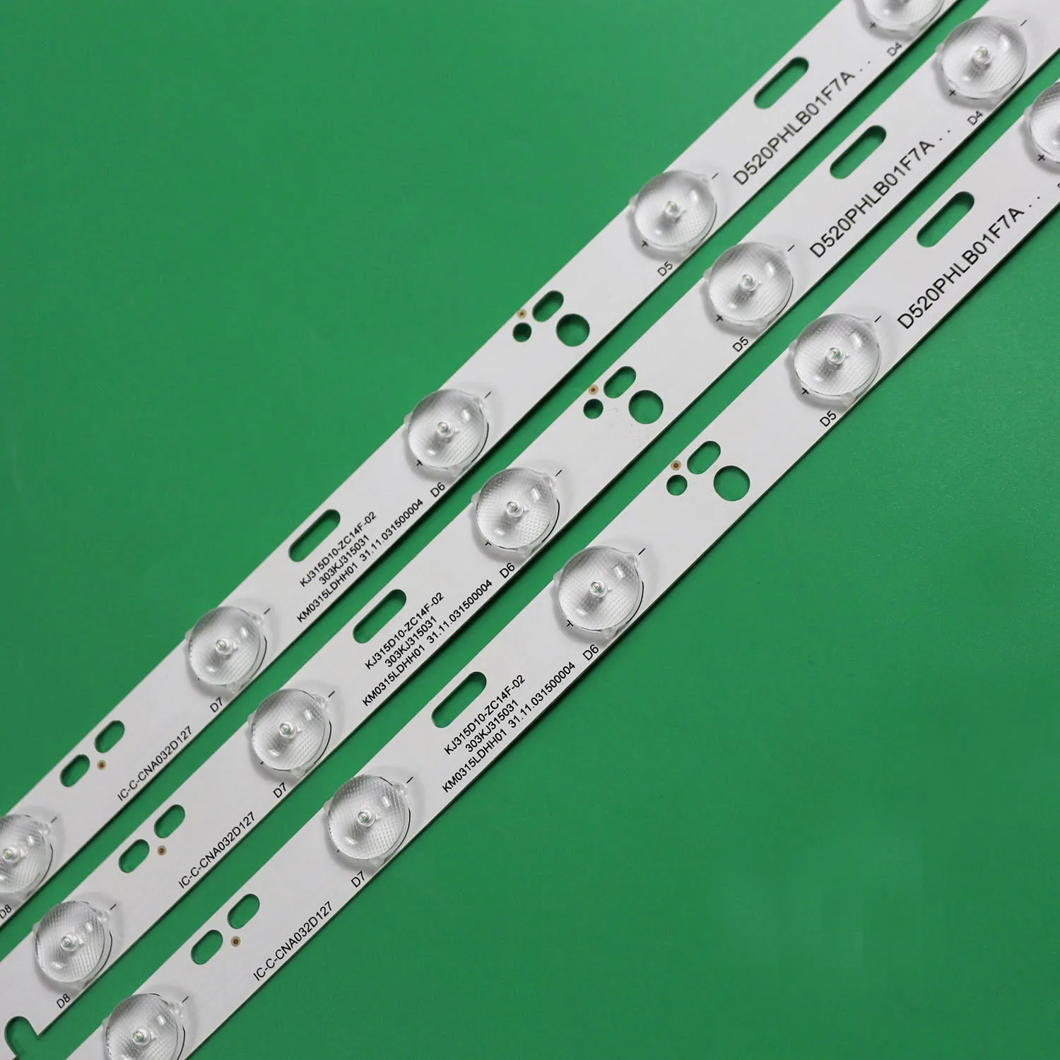 570Mm 3V 303kj315034 KJ315D10-ZC14F-03 10-Led Led Strip 303kj315031 DH315D10-ZC15F-03 303dh315031 Kmo315ldhh46 Dled32dh3101005.b