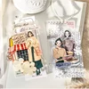 Mr. Paper 2Style 3Rolls/bag Slow Life Series PET Die-cut Tape DIY Handbook Creative Material Decoration Stickers 5