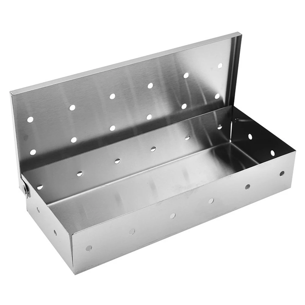 Stainless Steel Bbq Smoker Box Outdoor Wood Chip Cold Smoke Machine