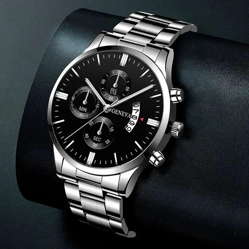 Fashion Men Watch Luxury Calendar Quartz Wrist Watch Business Watches Man Clock Male Bracelet Wristwatch - Image 4