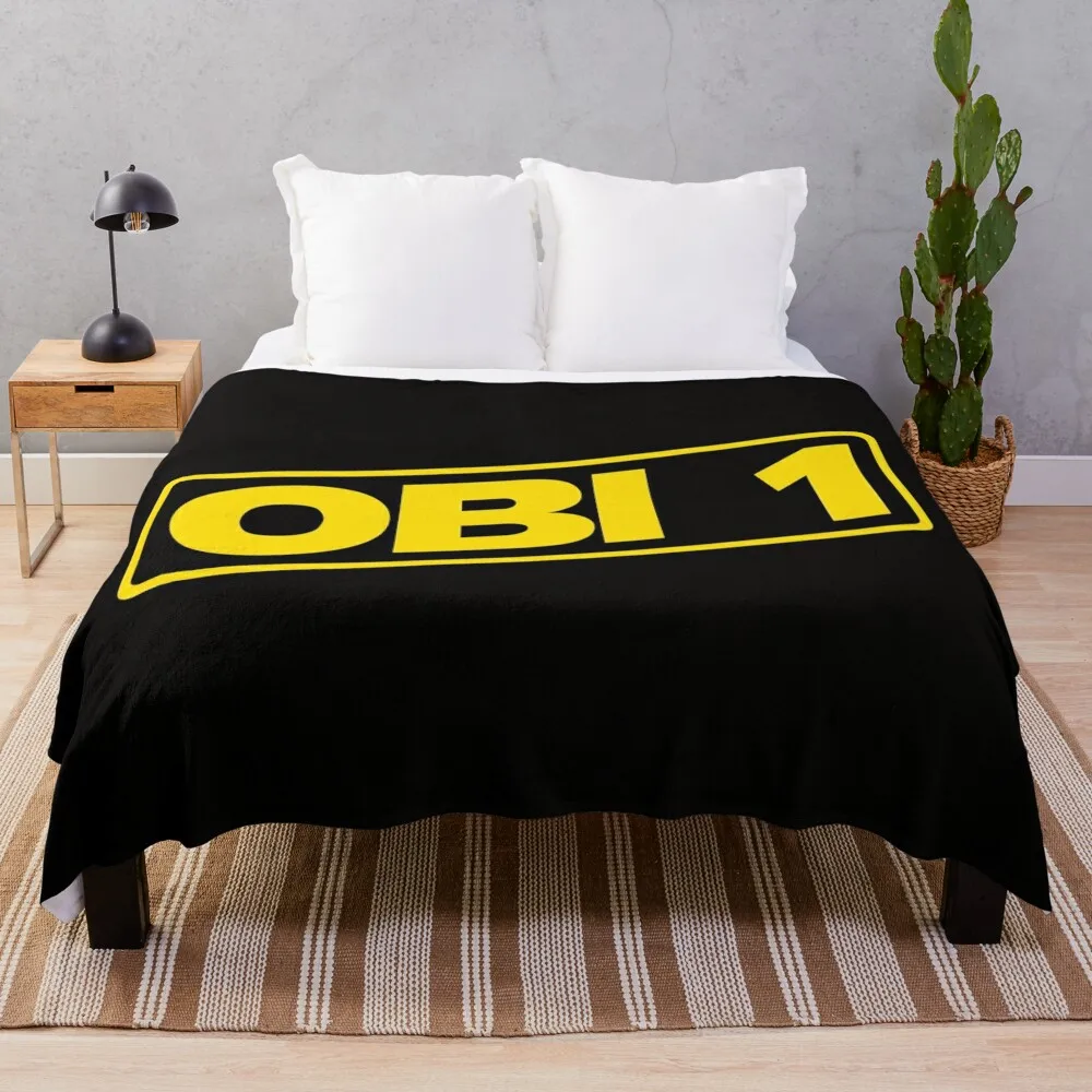 

Obi 1 Throw Blanket Decorative Sofa Blanket Retro Blankets