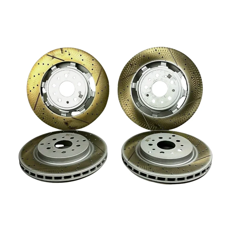 For Maserati GRANTURISMO GRANCABRIO 257141 257142 front and rear brake discs A pair