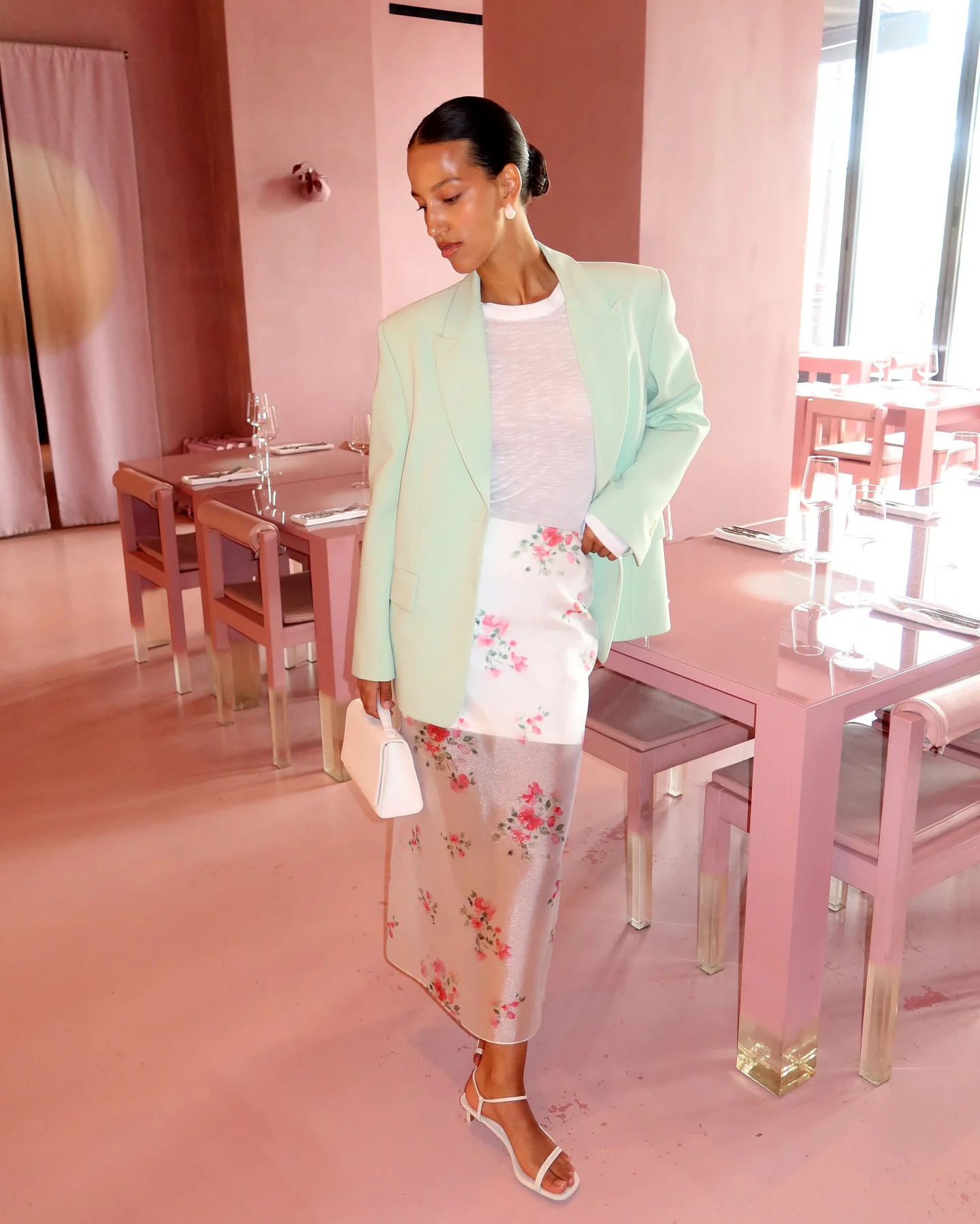 Tornova See Through Floral Skirt 8