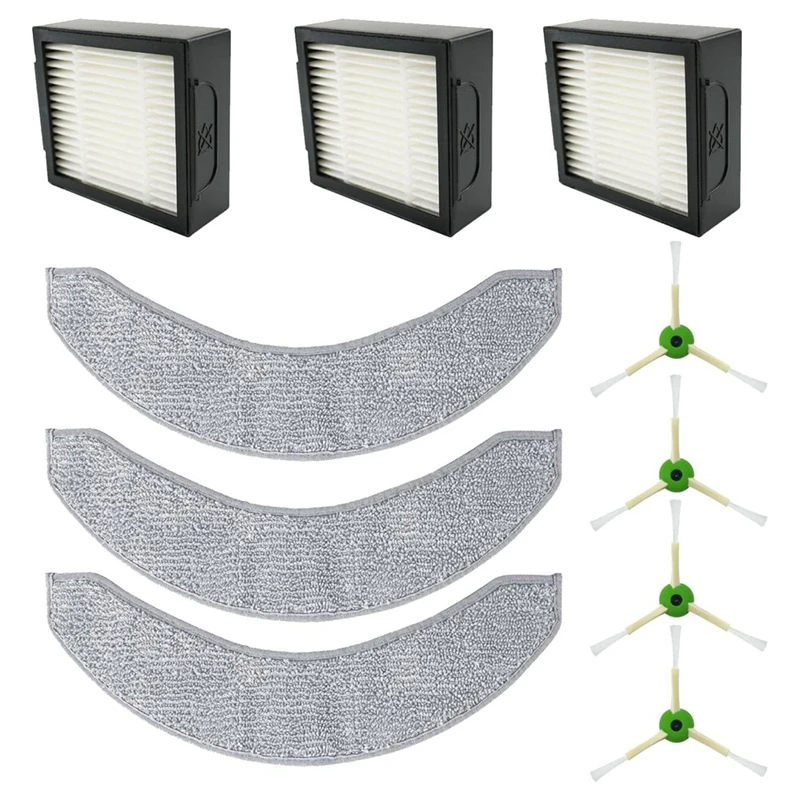 Kit Parti Mop Filtro Spazzola Laterale Principale Per Irobot Roomba Combo J7 + Plus/Combo J9 + Plus Aspirapolvere Robotico