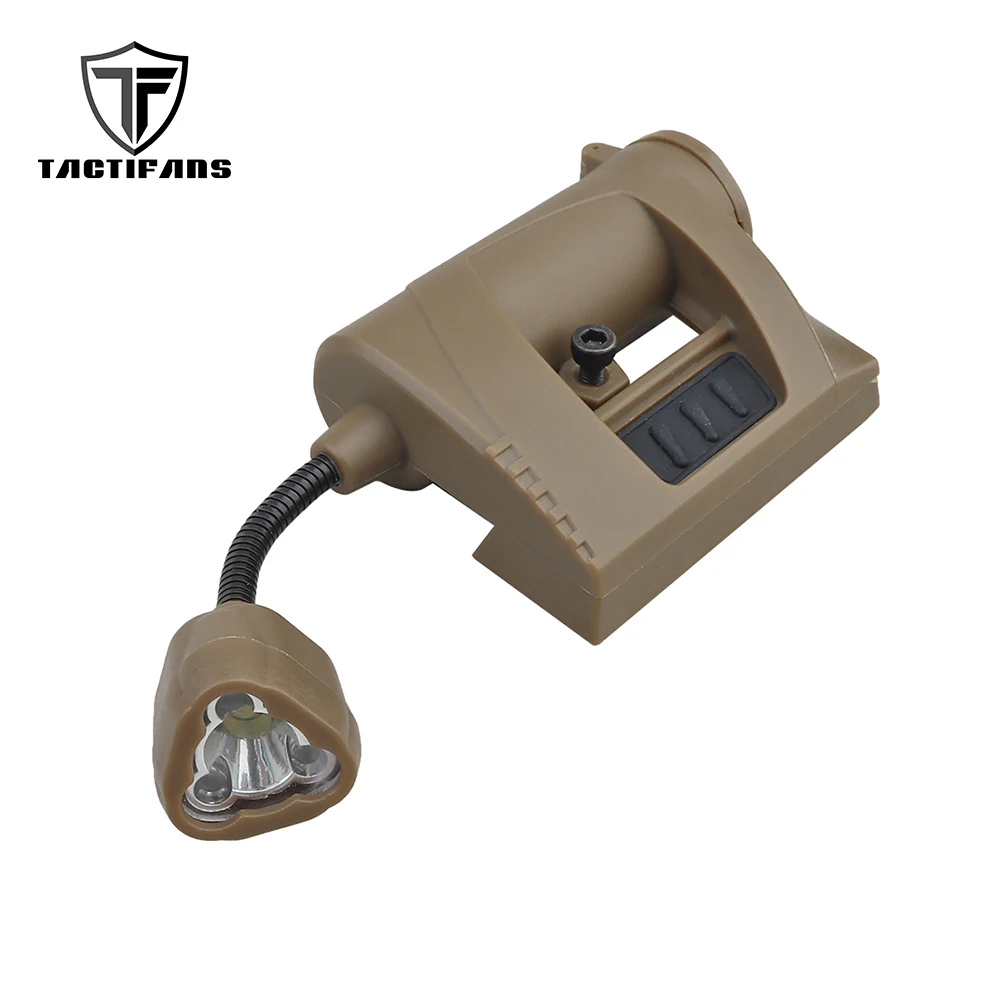 

Tactical Helmet Light MPLS Charge Modular Person Lighting System Helmet Rail Side Mounting Ultrabright LEDs ARC Mount Paintball