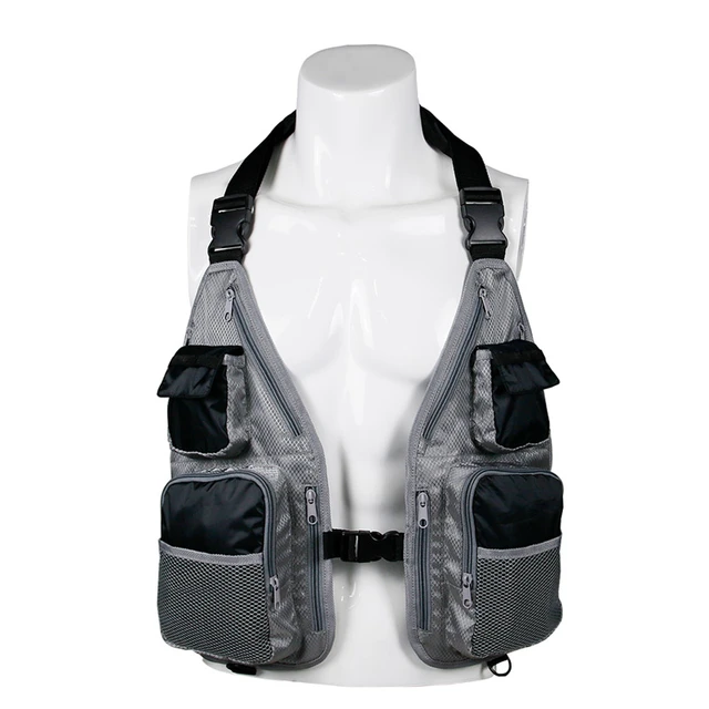 Ultra-Light Fly Fishing Vest Adjustable Strap Breathable Vest for