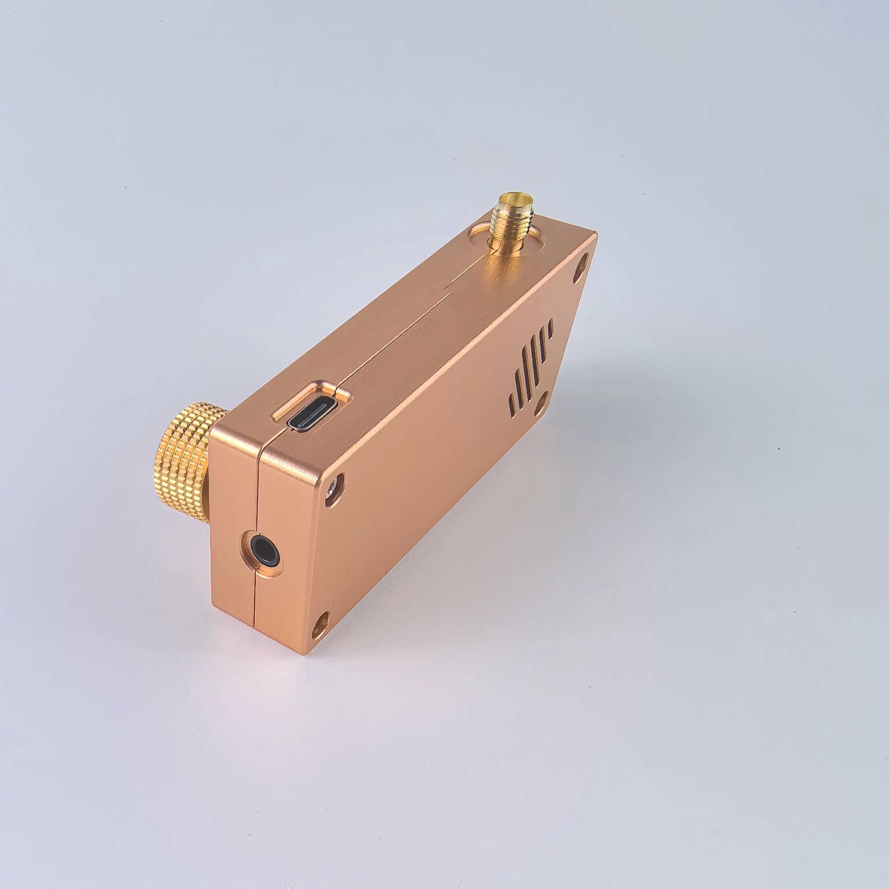 CNC 금속 ATS 미니 포켓 SI4732 DSP 라디오 수신기 LSB USB AM FM