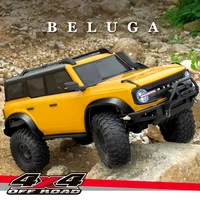 New 1:10 Hb R1001 Bronco Simulation Rc Climbing Car Remote Control Model Awd Off-road Car Toys Compatible 2s 3s All-metal Gears 1