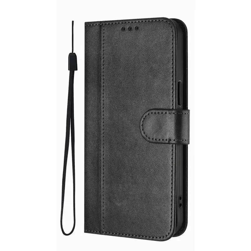 Vintage Flip Wallet Phone Case with Card and Cash Slots