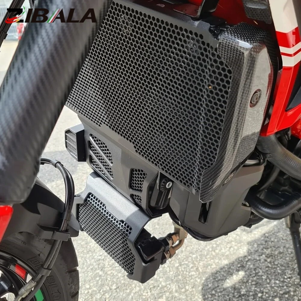 Griglia di Protezione per Radiatore e Protezione per Radiatore Olio per Ducati Hypermotard 939 SP Hyperstrada 939 2016-2020 - immagine 3