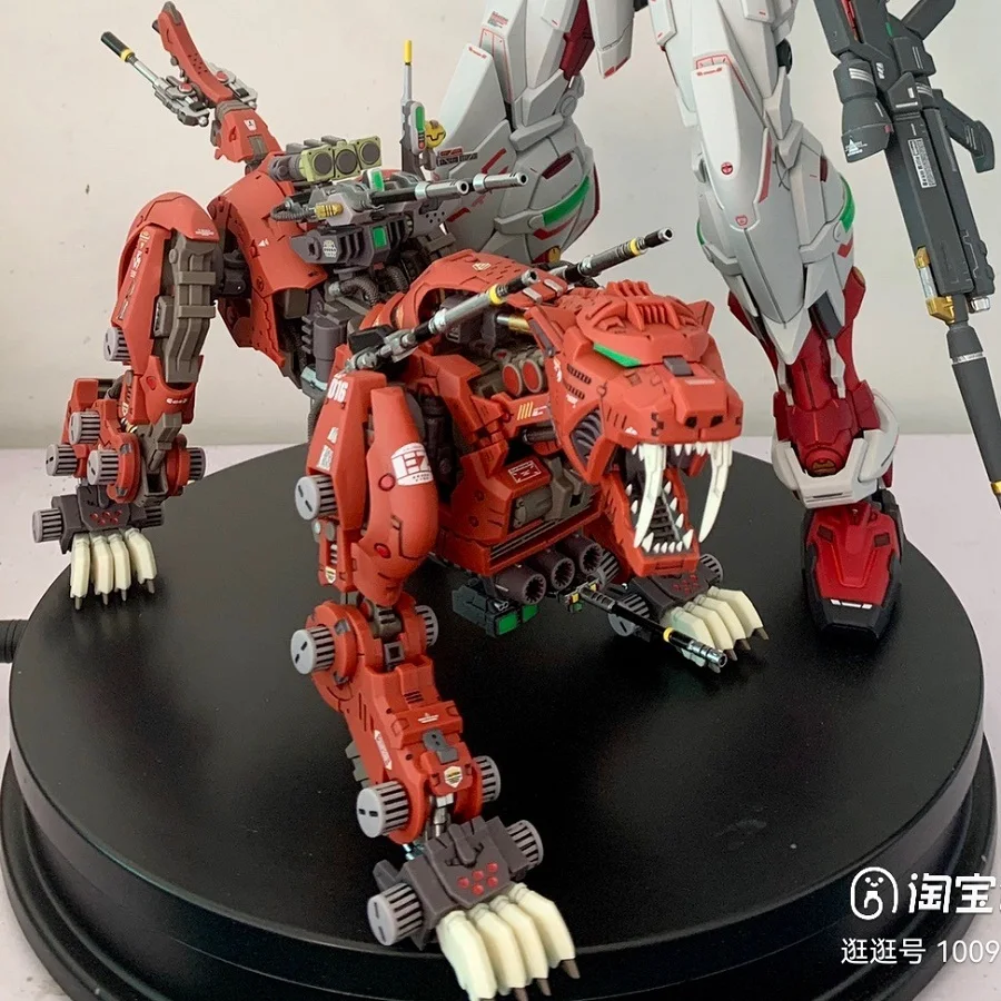 BT Building Blocks ZOIDS EZ-016 Red Saber Tiger 1:72 Scale
