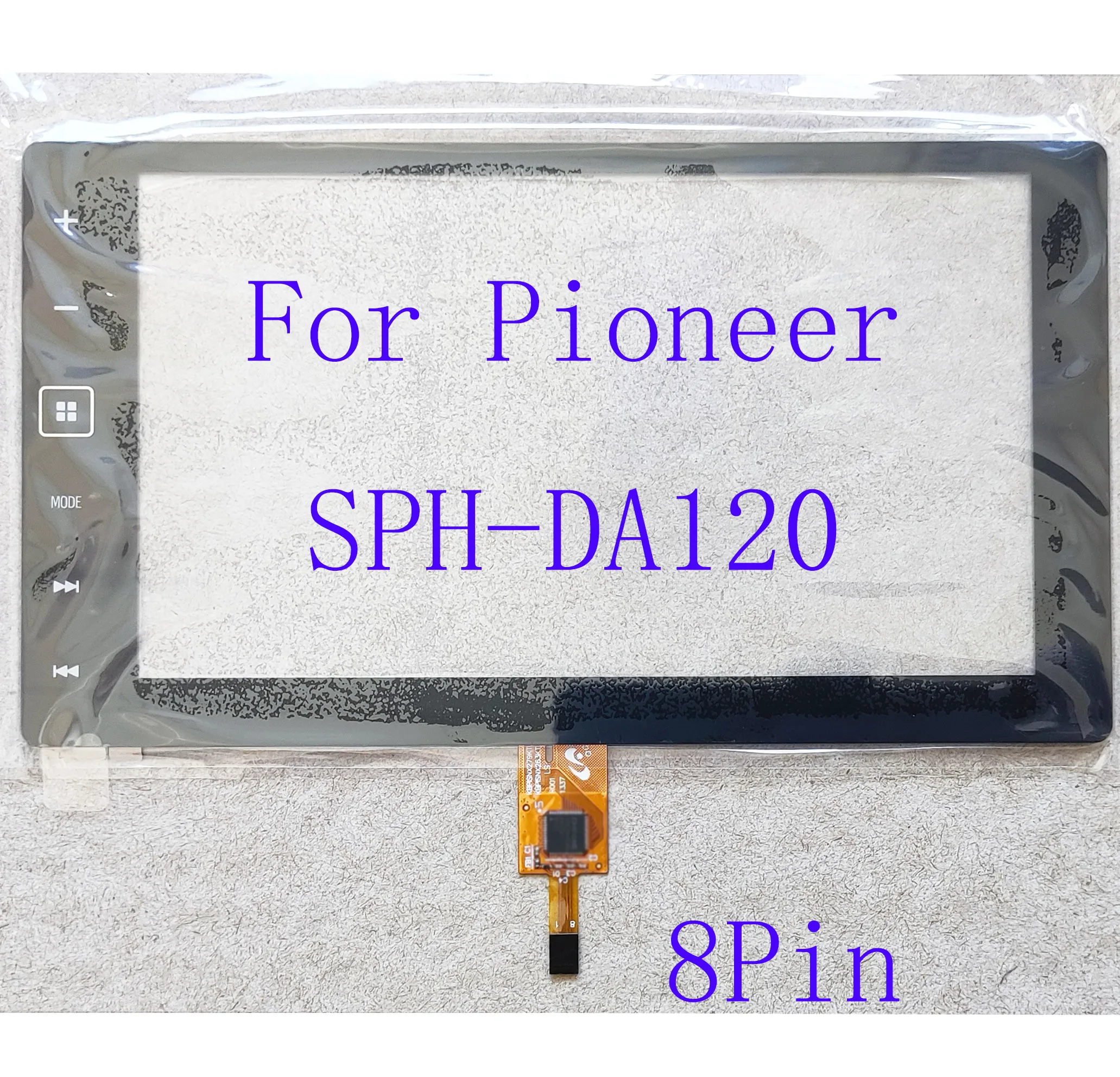 

6.2 6.5 inch Pioneer Carplay Radio SPH-Da120 Special Sensor Digitizer Touch screen 8pin 167*93mm KBPISNX279KTL KBPISNX279KTL NEW