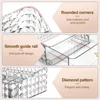 Transparent Diamond Makeup Organizer Case Luxury Drawer Cosmetic Storage Box Acrylic Lipstick Container Vanity Dresser Organizer 5