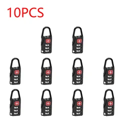 Anti-Theft Mini Combination Lock for Outdoor Backpack Accessories (10PCS)