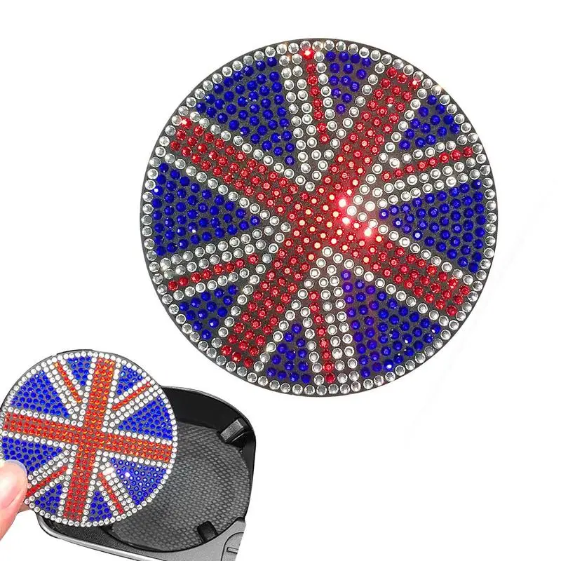 

Car Diamond Water Coaster Full Rhinestone Anti Slip Insert Coaster Universal Car Coasters Drink Coaster With Rhinestone For Cup