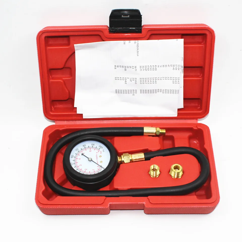 Kit De Tuyau En Cuivre Pour Manomètre D'huile - Longueur 72 Pouces - Avec 7 Raccords Et Ruban - Compatible Voitures, Camions, Tracteurs