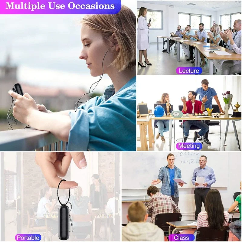 

Best Quality Magnet Micro Sound Voice Recorder Pen Professional Activated 400 Hours Dictaphone MP3 Players Recorder for Meetings