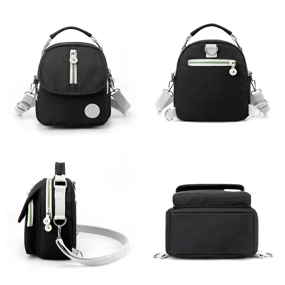 Women Casual Messenger Bags Waterproof Nylon Handbag Female Daily Shoulder Bag Ladies Crossbody Bags
