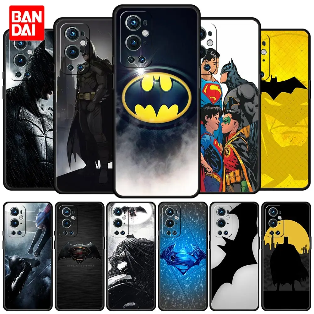 Чехол Dc с супергероями Marvel Бэтменом для OnePlus 8 8T 9 9R 9RT 10 Pro Nord CE N200 2 N100 N10 5G Capinha