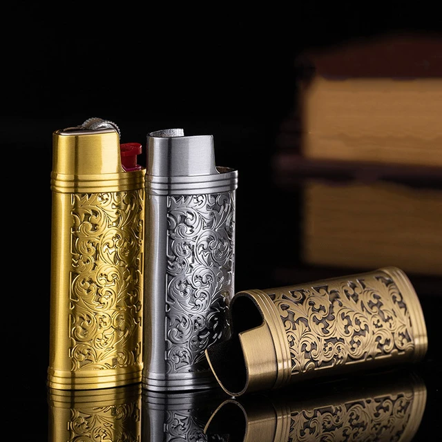 Reflective Custom Bic J6 Lighter Case