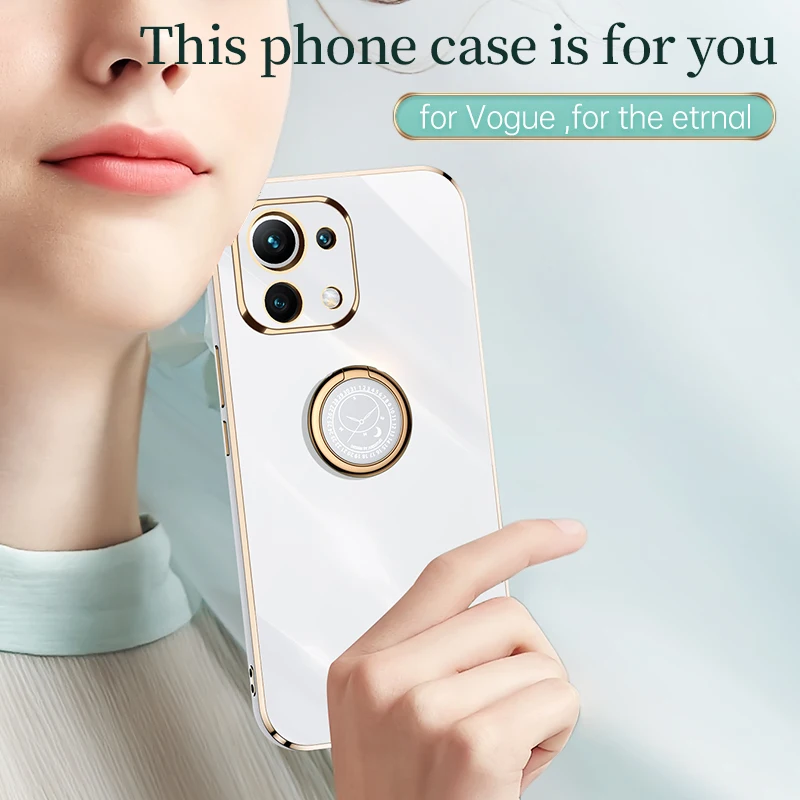 Luxury Plating Frame Phone Case - Ultra Soft Silicone Cover, Elegant Protection