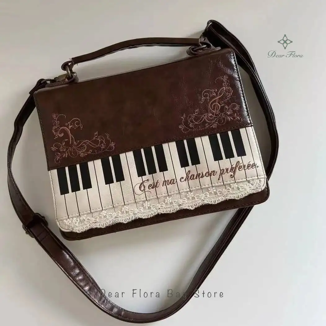 New Y2k Vintage Piano Shoulder Bag Womens Brown Crossbody Bag Girls Transparent Ita Bag Personalized Backpack Aesthetic Handbags Sf4274773c99e47d288ed5d3647f787042