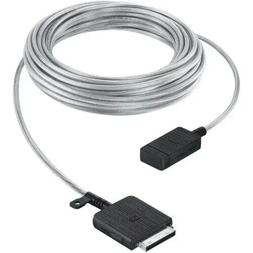 삼성 QLED 4K 더 프레임 TV용 VG-SOCR15/ZA 원 연결 케이블 15m/49ft 광섬유 (QN43/50/55/65/75/85LS03RAF 호환)