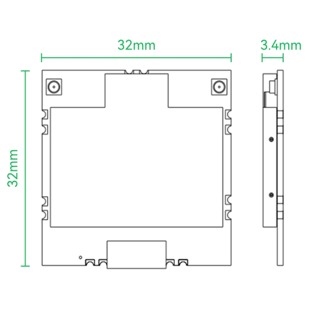 BL-M8812EU2 5g Hochleistungs-WLAN-Modul Langstrecken-Drohne Luftbild übertragung auf USB externe pa 5v 867 MBit/s – Detail 2