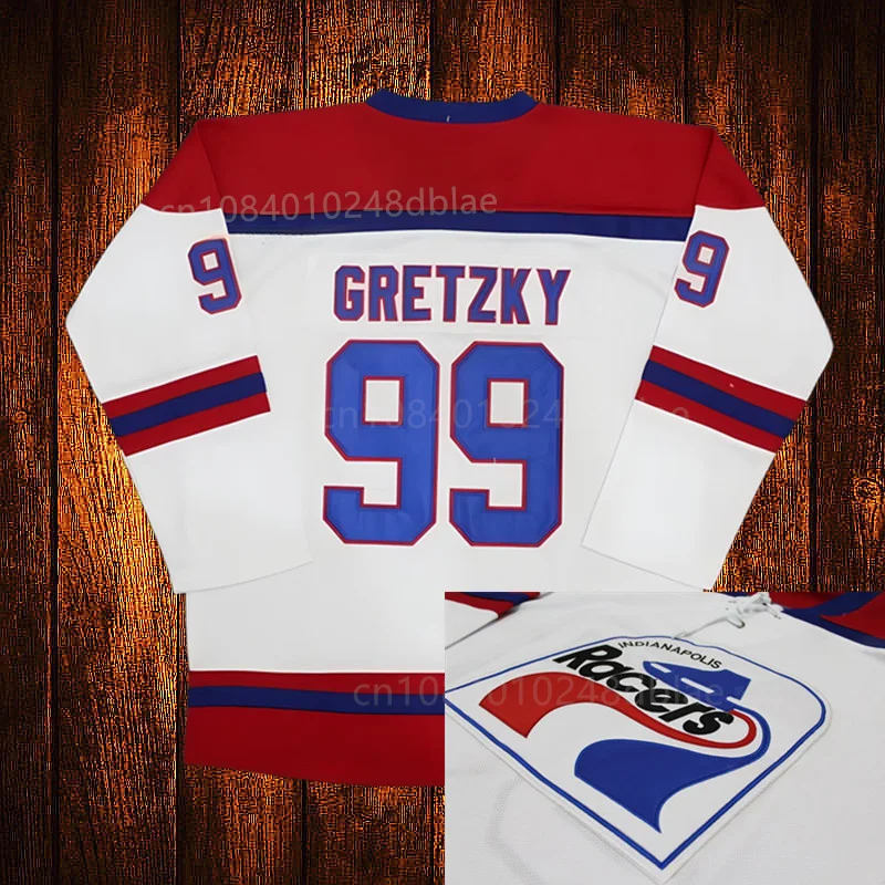 Vintage 70's Indianapolis Gretzky #99 Hockey Jersey Embroidery Youth Kids Adult Any Size And name Jersey