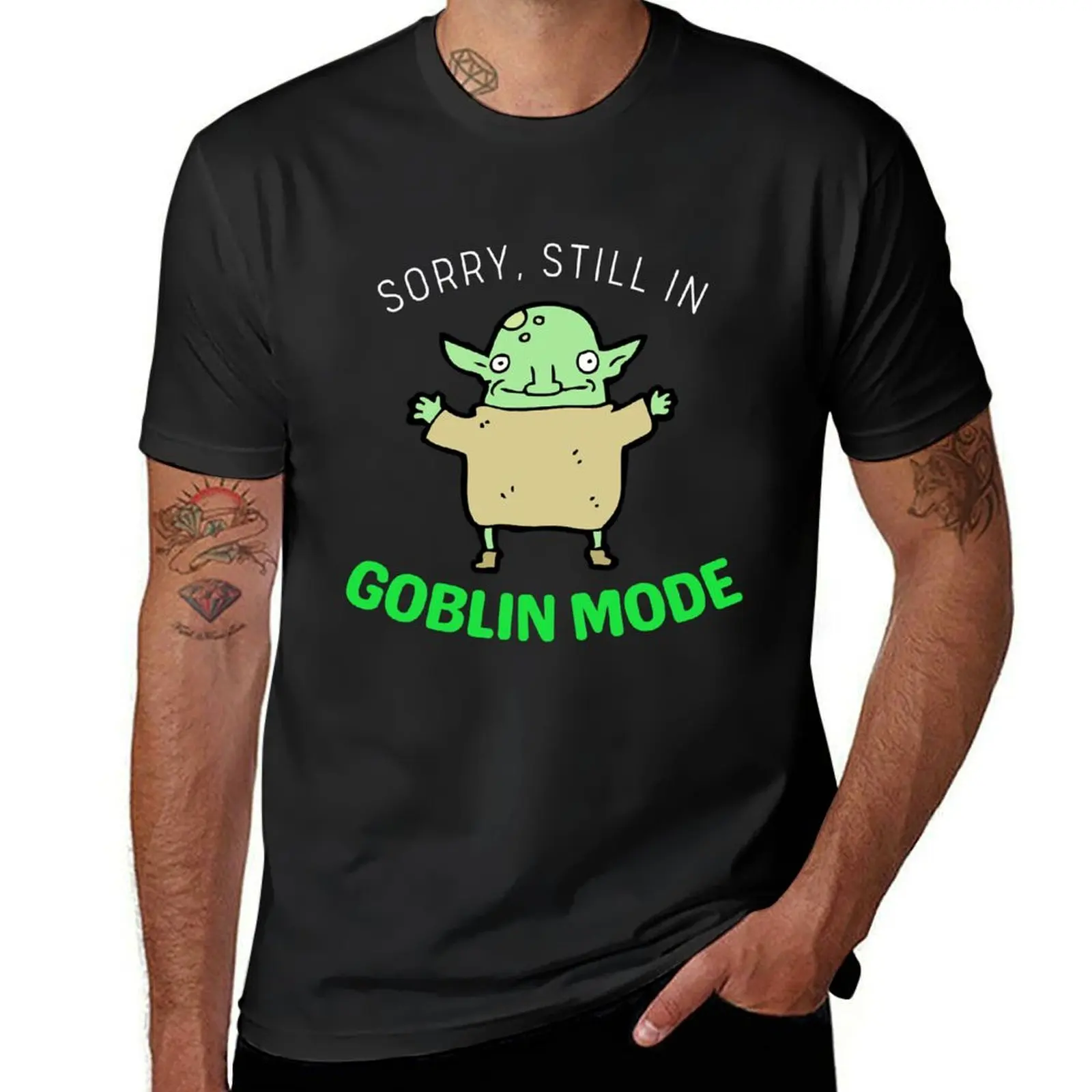 

Goblin Mode T-Shirt quick-drying boys whites plain black t shirts men