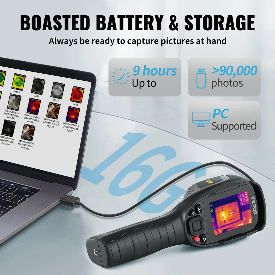 SucceBuy Thermal Imaging Camera 240x180 IR Resolution 20Hz Refresh